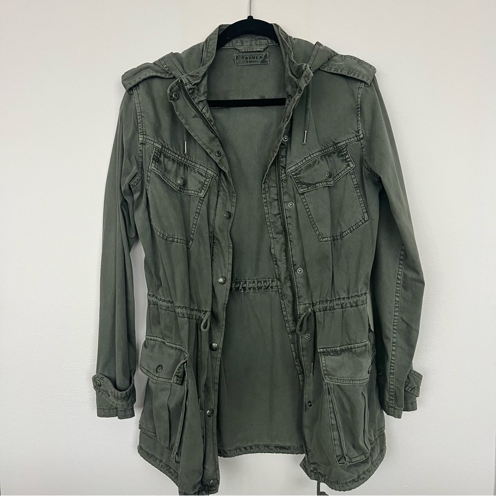 3/$30 Hooded Army Jacket